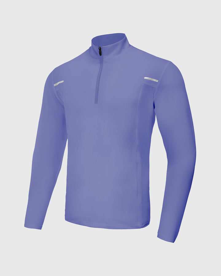 Reflective Performance Quarter-Zip Long Sleeve