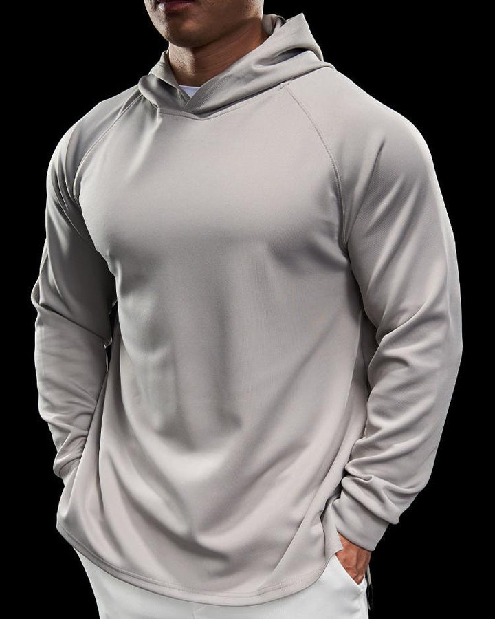 Essential Athletic Performance Hoodie With Raglan Sleeves New