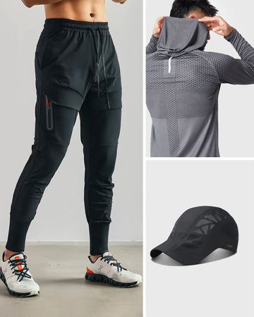 Performance Bestseller Look Hoodie Cap Jogger 3-tlg