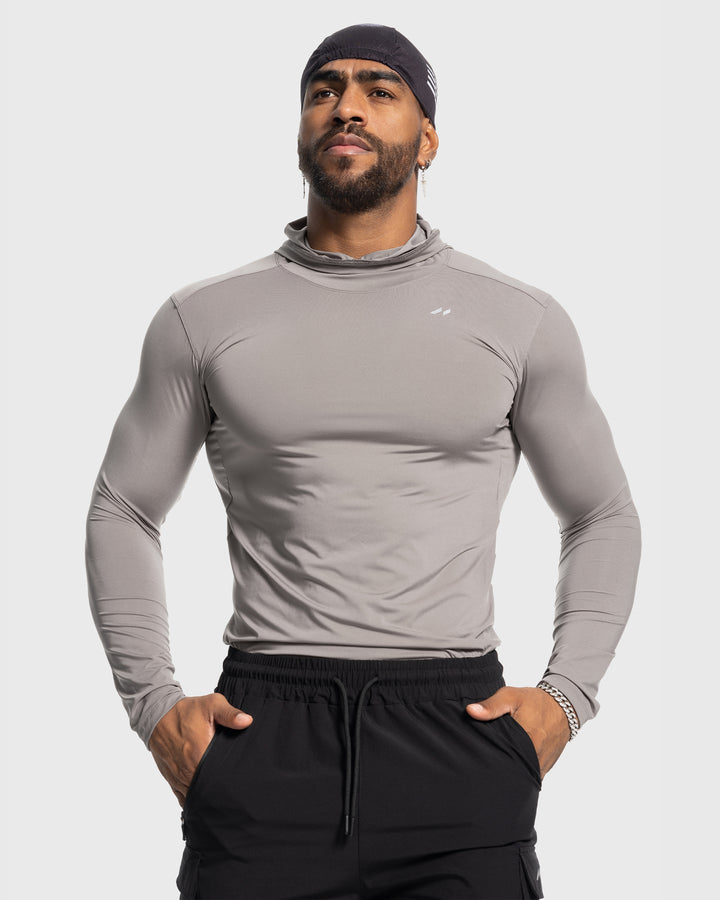 Softest Stealth Hoodie Luxury Touch Stretch Baselayer