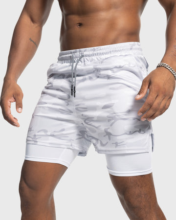 7" Kinetic Pocket gefütterte 2-in-1 Mesh-Stretch-Shorts