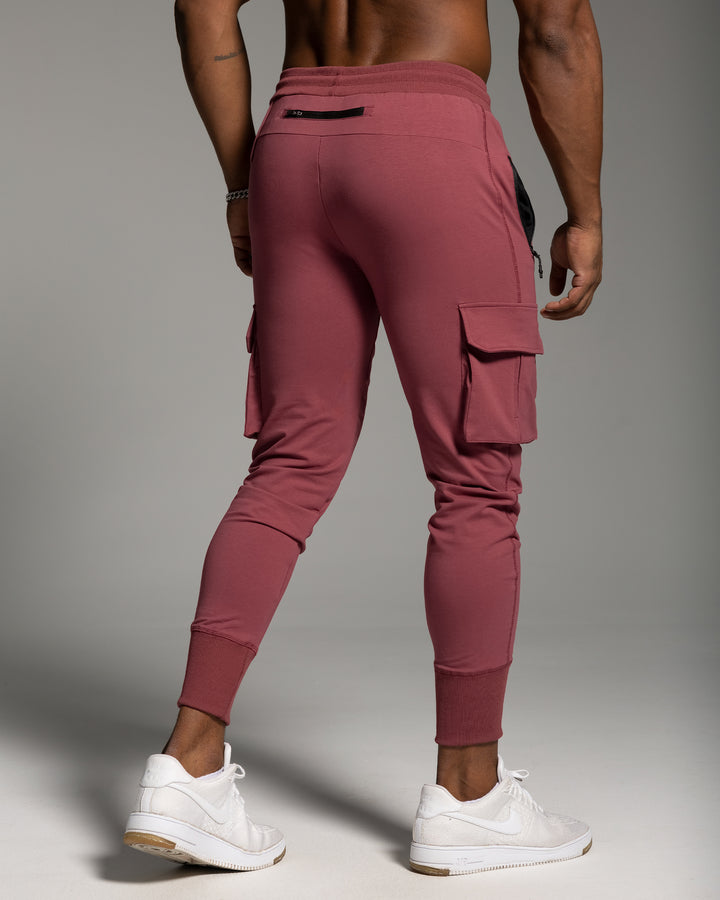 Pantalón deportivo estilo jogger cargo esencial para todas las estaciones 