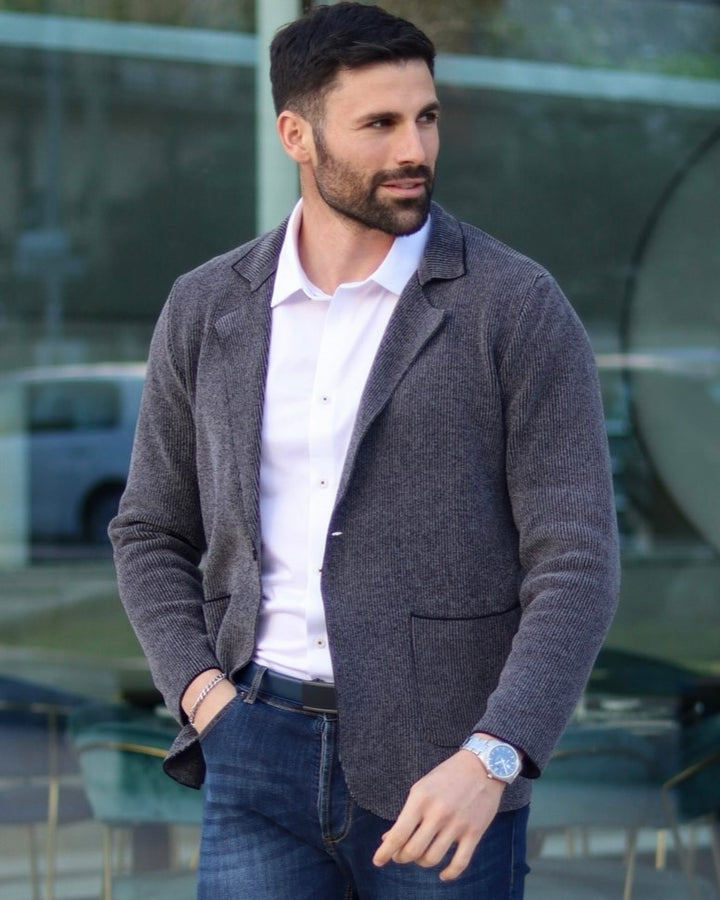 Strickpullover Mittelschwerer Blazer