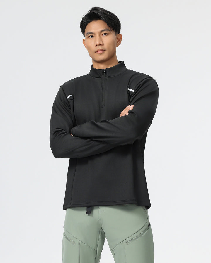 Reflective Performance Quarter-Zip Long Sleeve