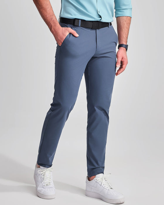 All Day Elite Performance™ Classic Slim Fit Chino Pants - Ahaselected