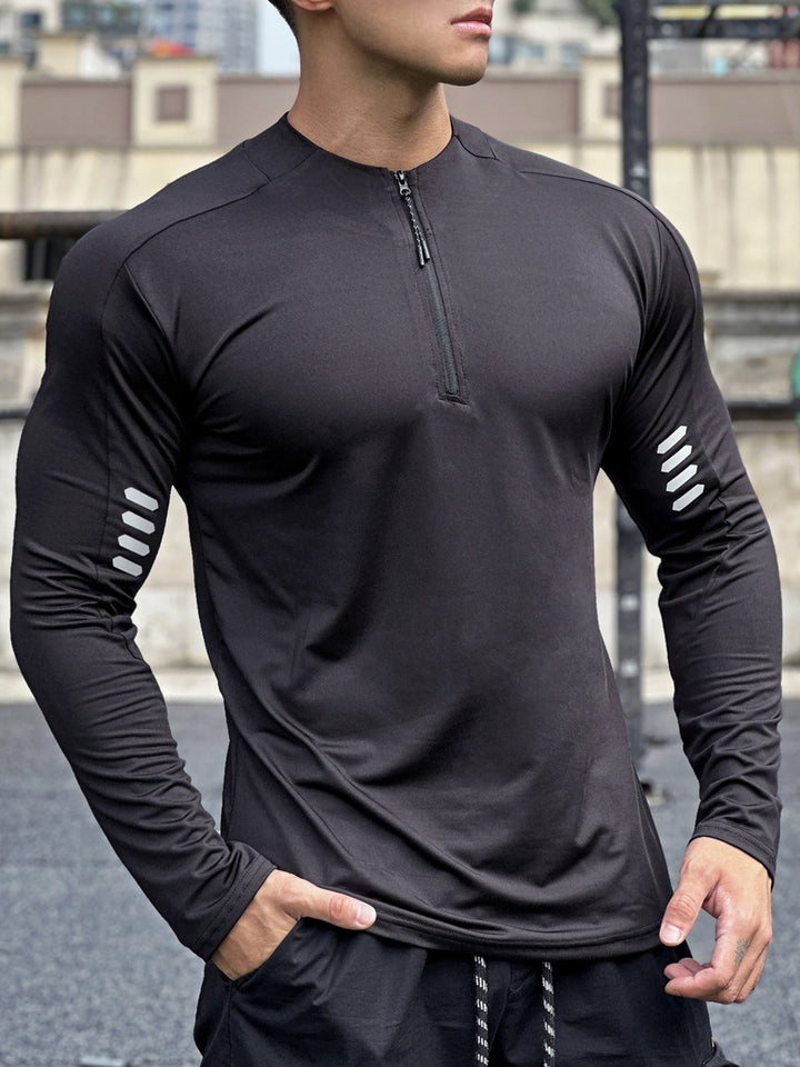 Camiseta interior de entrenamiento Evolution Half Zip de manga larga