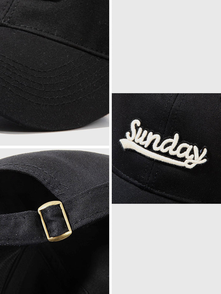 Sombrero de gorra de béisbol del domingo 