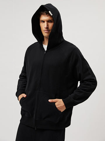 Terry Fleece Cloud Nine Oversized Zip Hoodie